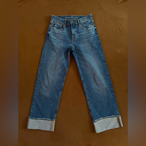 American Eagle Outfitters Stovepipe Stretch Size 2 Regular 26W. - Picture 3 of 3